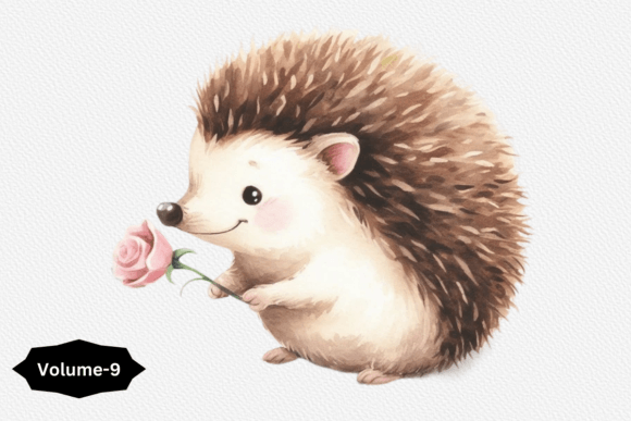 Watercolor Baby Hedgehog Clipart: An Embroidery Review
