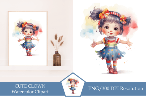 Watercolor Clown Girl: A Stitch-Test Review